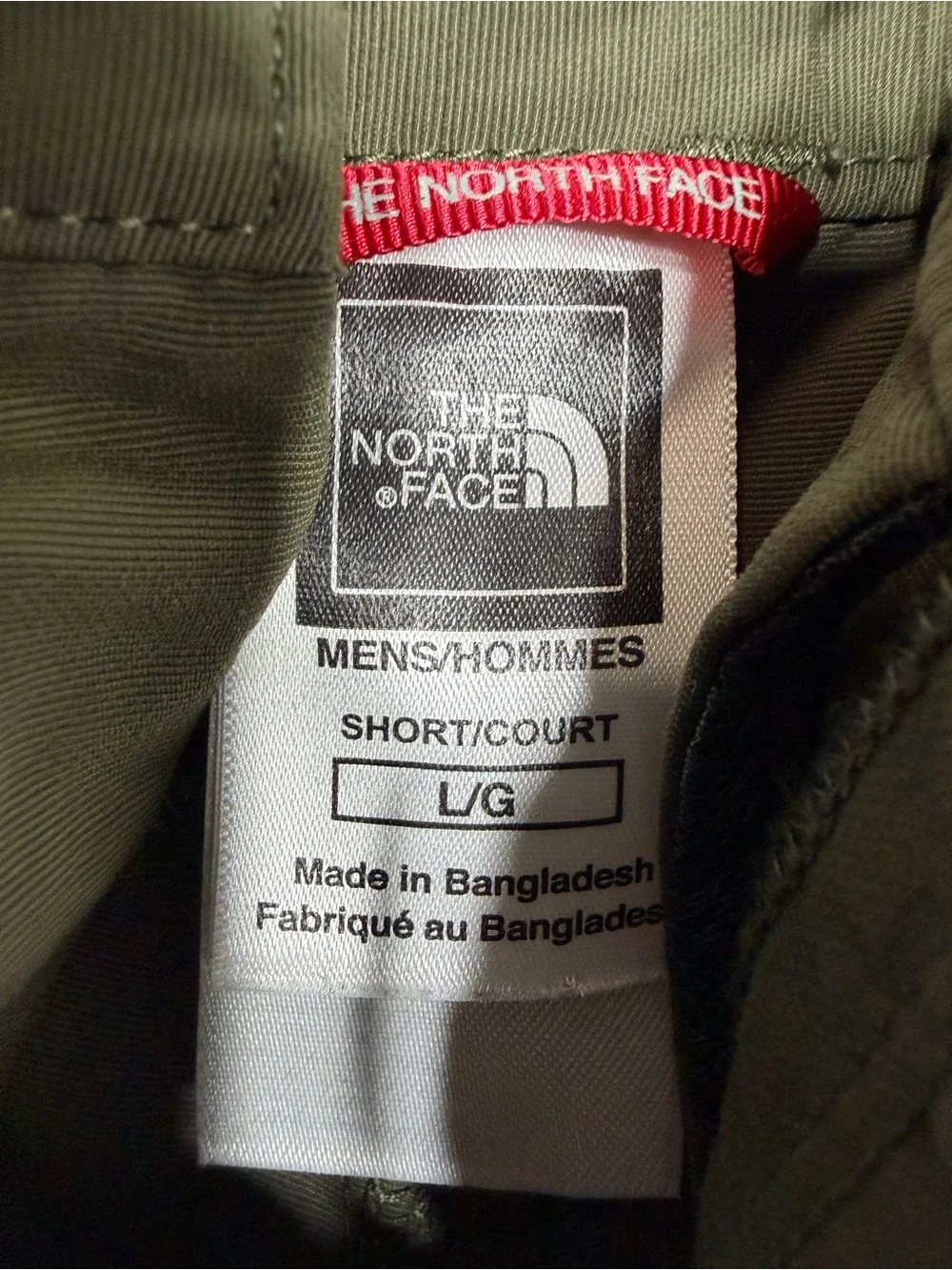 The North Face Men’s Convertible Cargo Hiking Pants Olive Green‎ Zip Off Belted